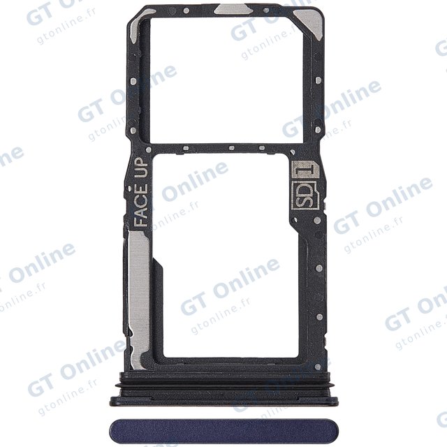 Tiroir SIM pour Motorola Moto G Power (XT2617 / 2026) (Evening Blue)