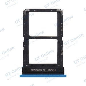 Tiroir Sim Premium Xiaomi Poco X3 GT Bleu Vague