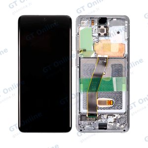 Écran Tactile Oled avec Châssis Samsung Galaxy S20 G980/Galaxy S20 5G G981 Blanc