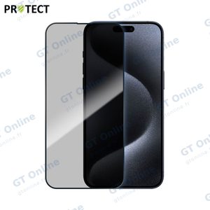 Verre Trempé PRIVACY PROTECT pour Apple iPhone 15 Pro Transparent