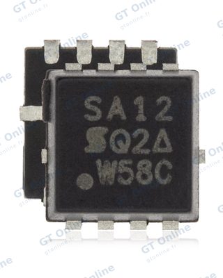 Transistor MOSFET de processeur pour Apple MacBook Air 11" / 13" A1465 / A1466 (2013-2017) (Low: SISA12DN: N-Channel / D-S)