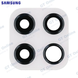 Lentille Original Samsung Galaxy M32 M325 GH64-08458C Blanc