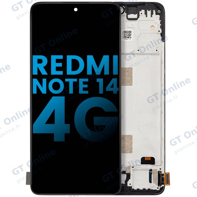 Écran pour Xiaomi Redmi Note 14 4G (version internationale, Aftermarket: Incell, toutes couleurs)