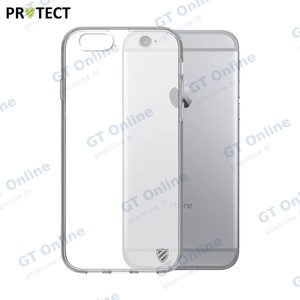 Coque Silicone PROTECT pour Apple iPhone 6/iPhone 6S Transparent