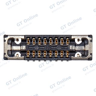 Connecteur FPC de nappe d’alimentation / volume à souder pour Apple iPhone 15 Pro / 15 Pro Max (16 broches)
