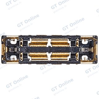 Pièce à microsouder pour Apple iPhone 17 Pro / 17 Pro Max (6 Pin) — Connecteur FPC de batterie