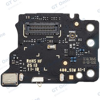 Lecteur SIM avec carte pour Motorola Moto G96 (XT2531 / 2025) (compatible)