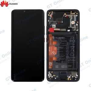 Bloc Écran Complet avec Châssis et Batterie Original Huawei Mate 20 Pro 02352FRL 02352GUH Noir
