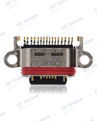 Connecteur de charge à souder — format Type C, 16 broches, 2 points de fixation (C349)