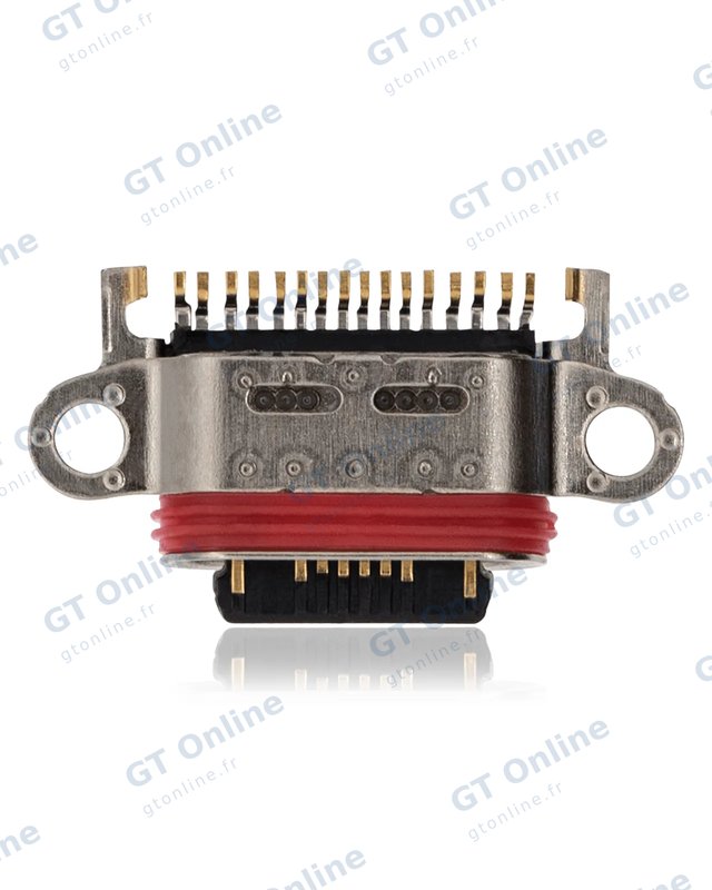 Connecteur de charge à souder — format Type C, 16 broches, 2 points de fixation (C349)