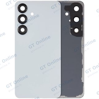 Vitre arrière pour Samsung Galaxy S25 5G (sans logo, compatible premium, Icy Blue)