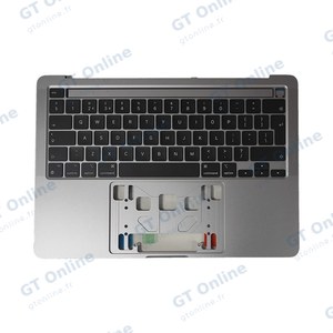 Top Case Apple MacBook Pro Retina 13" Touch Bar M1 (2020) A2338 QWERTY UK Gris Sidéral