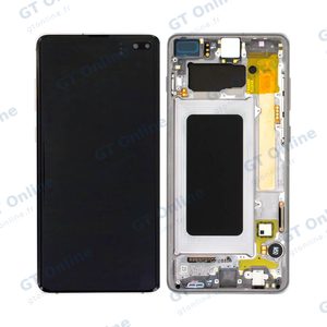 Écran Tactile Soft Oled avec Châssis Samsung Galaxy S10 Plus G975 Noir