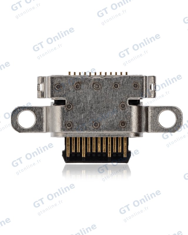 Connecteur de charge à souder — format Type C, 24 broches, 2 points de fixation (C340)