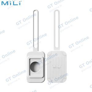 Traceur GPS MILI Luggage Tag Étiquette Bagage avec MiTag Intégrée Android Blanc