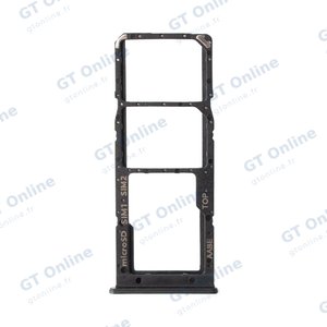 Tiroir Sim Premium Samsung Galaxy A12 A125/Galaxy A12 Nacho A127 Noir