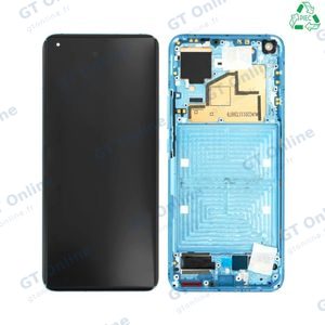Écran Tactile Original Refurb avec Châssis (PIEC) Xiaomi Mi 11 5G Bleu Horizon