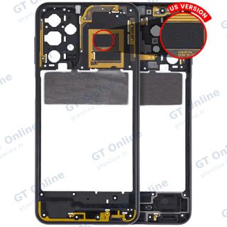 Châssis pour Samsung Galaxy A23 5G (A236U / 2022) (version US, noir)