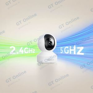 Caméra de Surveillance IA Intérieure Reolink E1 Pro 5MP Wi-Fi Pan & Tilt Two-way Talk et Alertes de Pleurs de — vue 3