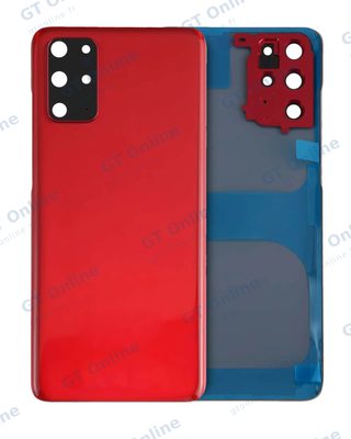 Vitre arrière pour Samsung Galaxy S20 Plus (pack service origine, rouge Aura)
