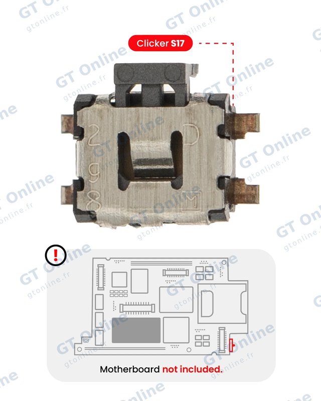 Pièce à microsouder pour Clicker S17