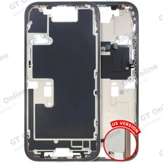Châssis pour Apple iPhone 16 Pro (version US, origine d'occasion — grade B, Desert Titanium)