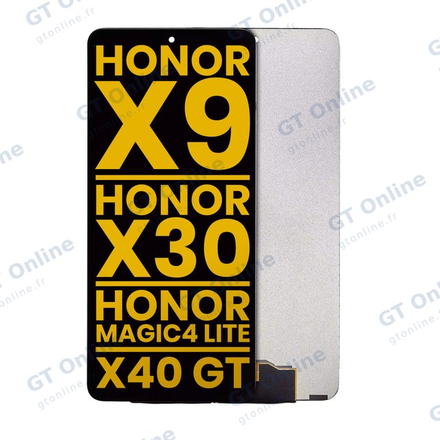 Écran LCD sans châssis pour Honor X9 / Honor X30 / Honor X9 5G / Honor Magic4 Lite (reconditionné, toutes couleurs)