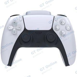 Batterie externe 1 500 mAh avec câble USB vers USB-C pour manette PlayStation 5 DOBE TP5-0550 — blanc