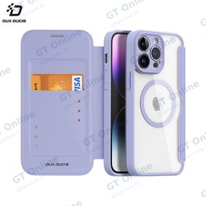 Housse de Protection Skin X Pro Dux Ducis pour Apple iPhone 14 Pro Max MagSafe Violet Clair — vue 3