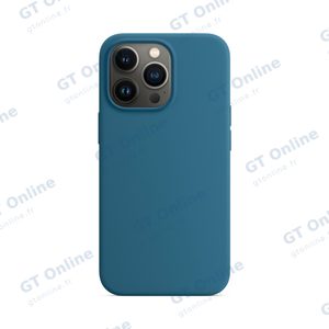 Coque Silicone Compatible pour Apple iPhone 13 Pro (#03) Bleu Clair