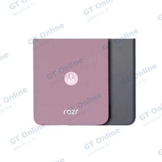 Vitre arrière pour Motorola Razr / Razr 60 (XT2553 / 2025) (origine, rose Parfait)