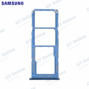 Tiroir SIM Original Samsung Galaxy M32 M325 GH98-46835B Bleu