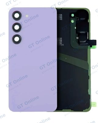 Vitre arrière pour Samsung Galaxy S24 (pack service origine, violet Cobalt)