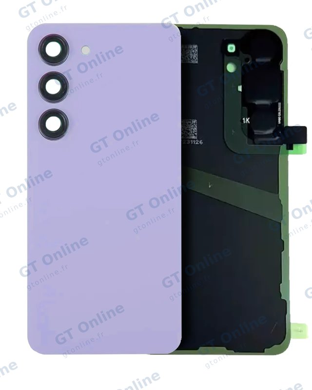 Vitre arrière pour Samsung Galaxy S24 (pack service origine, Cobalt Violet)