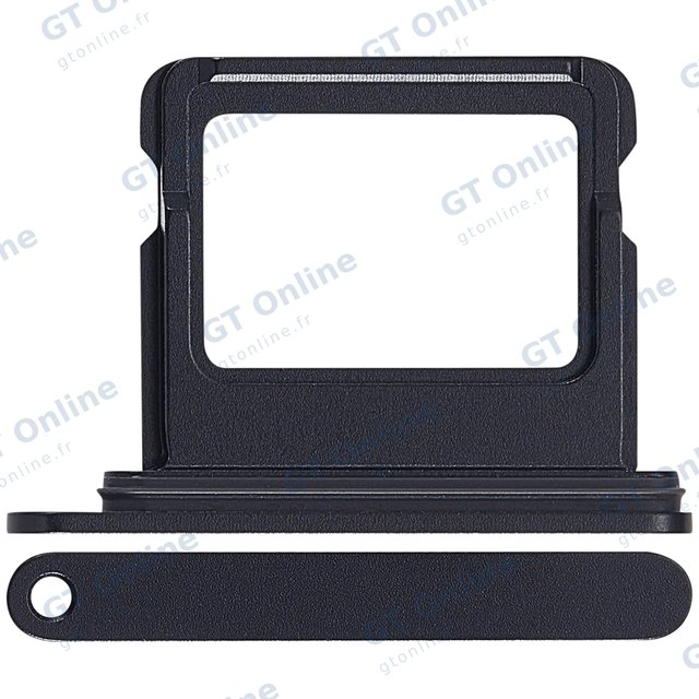 Tiroir SIM pour Apple iPhone 17 (noir) — réf. 107182113863