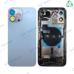 Coque de Réparation Complète Aftermarket (PIEC) Apple iPhone 13 Pro Max (Version US) Bleu