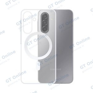 Coque Silicone MagSafe Compatible pour Samsung Galaxy A17 5G A176 Transparent