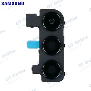 Support Lentille Original Samsung Galaxy A15 5G A156B/Galaxy A15 4G A155 GH98-48935A Noir