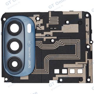 Anneau de contour de caméra arrière pour Motorola Moto G Stylus 5G (XT2215 / 2022) (bleu acier)