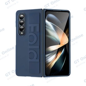 Coque de Protection avec Lanière Z-FO2 Samsung Galaxy Z Fold 4 5G F936 Bleu