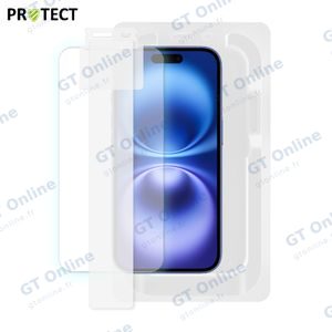 Verre Trempé (x2) avec Applicateur Installation Facile PROTECT pour Apple iPhone 15/iPhone 16