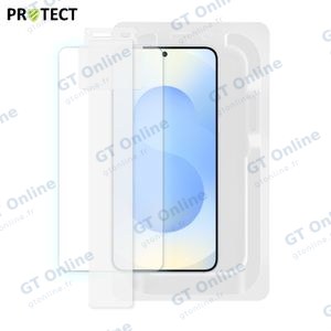 Verre Trempé (x2) avec Applicateur Installation Facile PROTECT pour Samsung Galaxy S24 Plus 5G S926/Galaxy S25