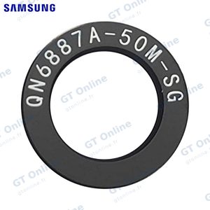 Lentille Original Samsung Galaxy M55 5G M556 GH81-25822A Caméra Principal Noir