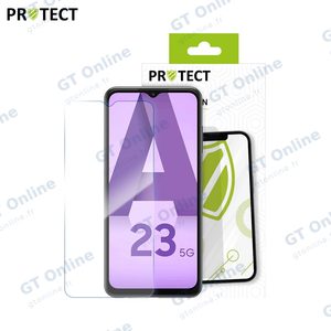 Verre Trempé Classique PROTECT pour Samsung Galaxy A23 5G A236/Galaxy A23 4G A235 Transparent — vue 2