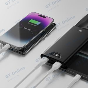 Batterie Externe Power Bank CONNECT MC-BE10N01 10000mAh Noir — vue 3