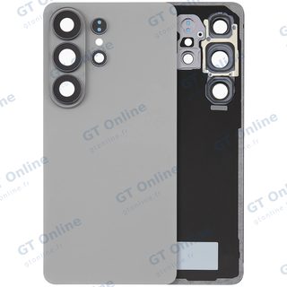Vitre arrière pour Samsung Galaxy S26 Ultra (compatible premium, Silver Shadow)