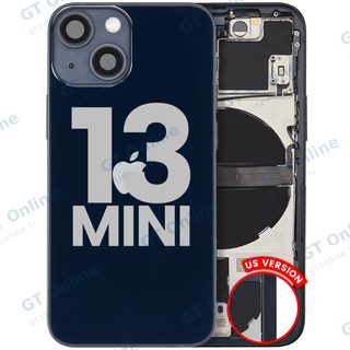 Châssis pour Apple iPhone 13 Mini (version US, origine d'occasion — grade B, minuit)