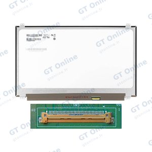 Dalle Ordinateur Portable 15.6" Slim FHD (1920x1080) LCD 60Hz Touchscreen, eDP 40pin Droite 20mm, Fixation Haut