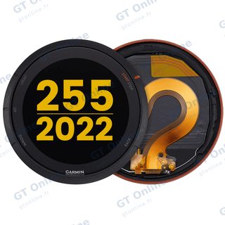 Écran LCD avec châssis pour Garmin Forerunner 255 (2022) (rouge, premium)