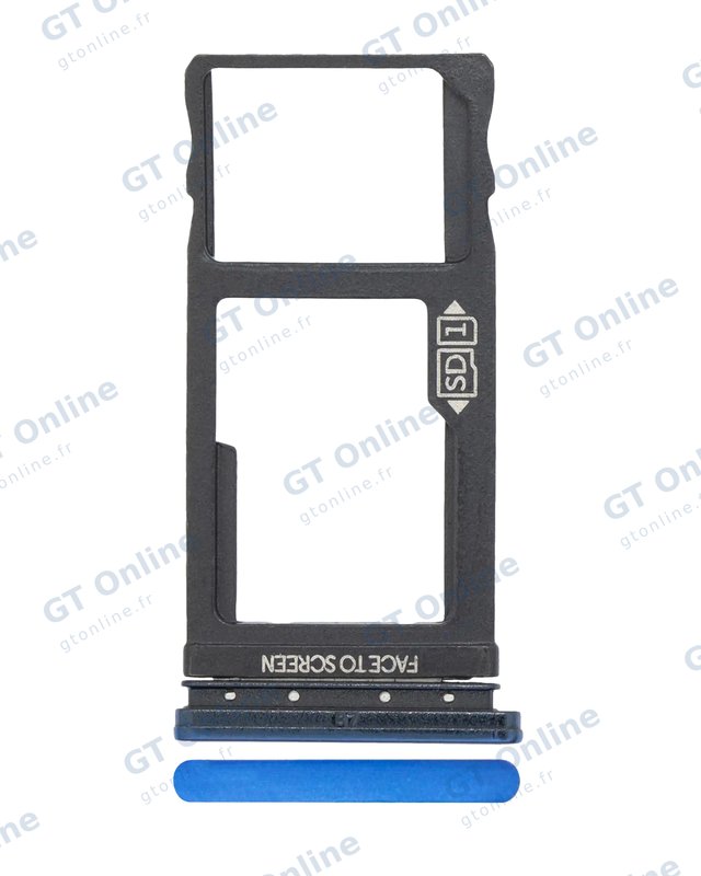 Tiroir SIM pour Motorola One Vision (XT1970 / 2019) (bleu saphir)